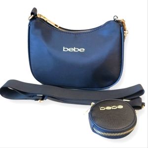Bebe Nylon Crossbody With Coin Purse